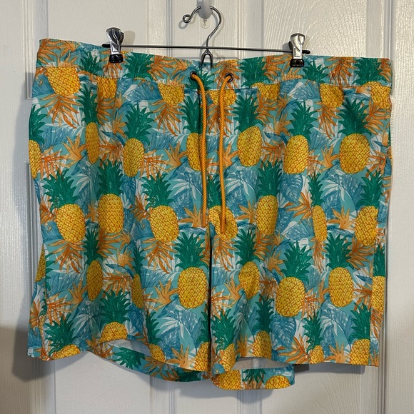 Member’s Mark Pineapple Print Swim Trunks XXL - Picture 2 of 5